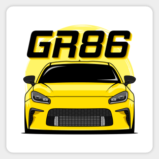 GR86 Yellow Sticker